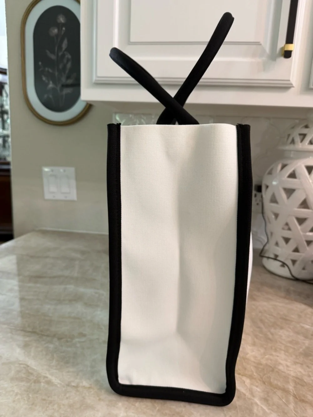 Black & White Statement Tote - 'It's In The Bag'